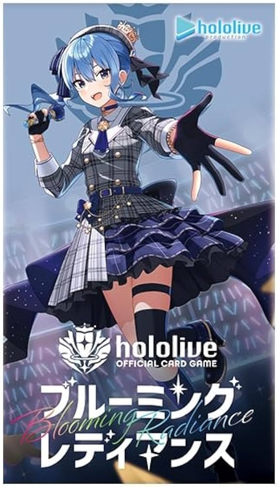 hololive OFFICIAL CG 擴充包 第1弾  ブルーミングレディアンス [原盒/原箱]