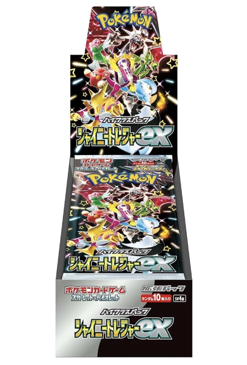 [清貨商品] PTCG 日版 [sv4a] 「シャイニートレジャーex」 (1盒)