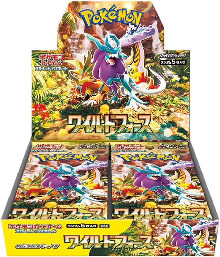 [清貨商品]PTCG 日版 [sv5K] 「ワイルドフォース」 (1盒)