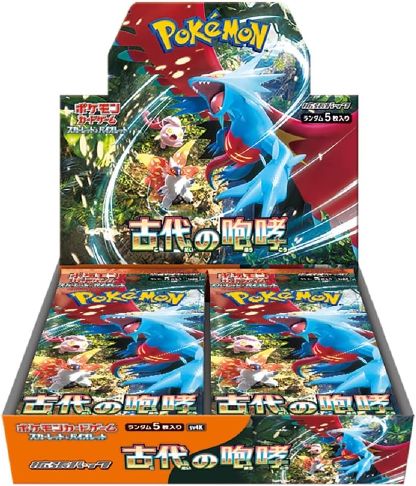 [清貨商品] PTCG 日版 [sv4K] 「古代の咆哮」 (1盒)