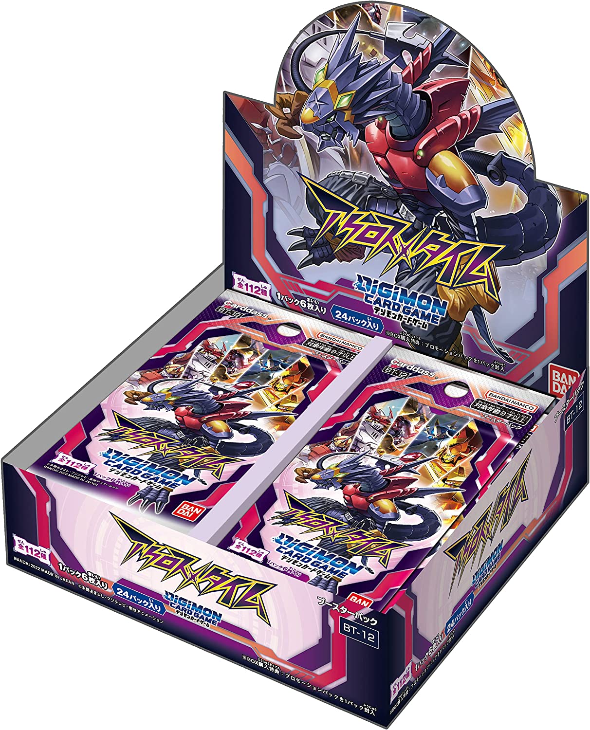 Digimon TCG 補充包 アクロス･タイム【BT-12】Box(1盒)